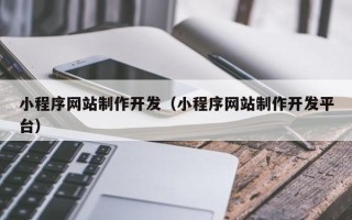 儋州小程序网站制作开发（小程序网站制作开发平台）